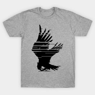 Raven ACVI Emblem for 621 - Black Version T-Shirt